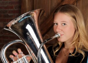 Madi Grace Locke: Baritone closeup